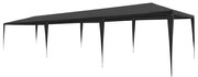 vidaXL Tenda para festas 3x9 m PE antracite