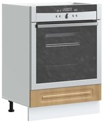 vidaXL Armário para forno Kalmar madeira trabalhada carvalho artesanal