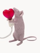 Candeeiro de mesa LED pequeno Mouse, com ligação USB