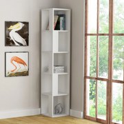 Secretária Box – Branco e Azul – 120x75x65 cm