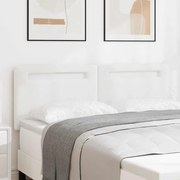 Cabeceira vidaXL Design Simples Branco Puro 140 cm em Couro Sintético