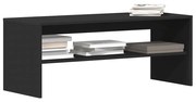 vidaXL Móvel de TV 100x40x40 cm contraplacado preto