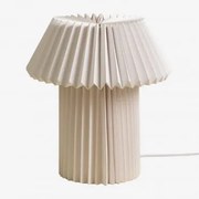 Lâmpada De Mesa Em Papel Lesina Kids Branco - Sklum