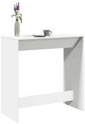 Mesa de bar 102x50x103,5 cm derivados de madeira branco