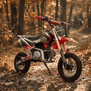 MINI MOTO INFANTIL GASOLINA 110CC MTR MTR JUNIOR 110 VERMELHA
