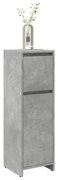vidaXL Armário casa de banho 30x30x95 cm contrapl. cinzento cimento