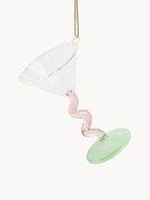 Ornamento de Natal artesanal Coupe Curve