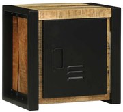 vidaXL Armário de Parede para Casa de Banho 40x30x40 cm Madeira Sólida de Mangueira Rústica