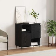 vidaXL Buffet Carvalho preto 60 x 35 x 70 cm Madeira processada