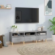 vidaXL Móvel de TV 150x30x44,5 cm derivados de madeira cinza cimento
