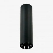 Aplique De Teto Led De Superfície Redondo Ø4 Cm Para Exterior Em Alumínio Luisiana Preto & Branco Cálido 2700k & 3 W & 38º - Sklum