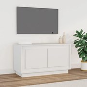 Móvel de TV 80x35x45 cm derivados de madeira branco