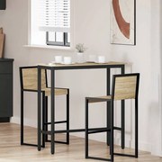 vidaXL mesa Carvalho Sonoma 100 x 40 x 100,5 cm