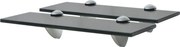 vidaXL Prateleiras flutuantes 2 pcs vidro 30x10 cm 8 mm
