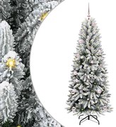 vidaXL Árvore de Natal Artificial com 150 LEDs Branco 150 cm