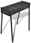 Barbecue carvão 75 x 28 cm de pé / Quadrado