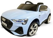 Carro eletrico crianças Audi E-TRON Quattro Sportback 12V 2.4G Ecrã MP4 Azul