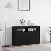 Sideboard Carvalho preto Madeira engenheirada 116 x 30 x 75 cm
