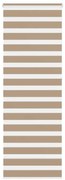 vidaXL Cortina de zebra 90x230 cm largura do tecido 85,9 cm poliéster