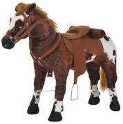 HOMCOM Cavalo de Brinquedo para Crianças acima de 3 Anos com Sons Real