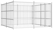 vidaXL Canil de exterior 300x300x185 cm