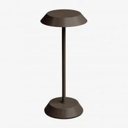 Lâmpada De Mesa Led Sem Fios Em Ferro Oravella Castanho Chocolate - Sklum