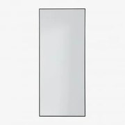Espelho De Parede 60x140 Cm Em Alumínio Kaoze Preto - Sklum
