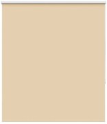 vidaXL Persiana de enrolar 140x130 cm largura tecido 136,6cm poliéster