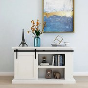 vidaXL Mini kit para armário deslizante aço carbono 152 cm