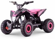 Moto 4 elétrica para crianças Motors SPIDER 1000W Rosa