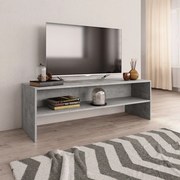 vidaXL Móvel de TV 120x40x40 cm derivados de madeira cinzento cimento