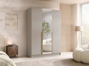 Roupeiro Closico 197, Caxemira, Dourado, 215x150x58cm, 148.5 kg, Portas para roupeiro: Com dobradiças