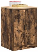 vidaXL Armário de arrumação de garagem Carvalho fumado 60x51x85 cm