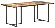 vidaXL Mesa de jantar 180 cm madeira recuperada maciça