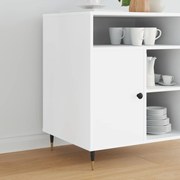 vidaXL Pés de Móveis 2 pcs Preto e Ouro Ø 40 x 98 mm Ferro