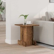vidaXL Mesa de apoio Madeira antiga 35,5 x 35 x 40 cm