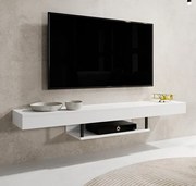 Móvel de TV Anabel – Suspenso – 150x29,6x22 cm – Branco Mate – Design