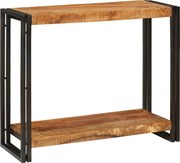 vidaXL Aparador Castanho 90 x 33 x 75 cm Madeira de manga maciça