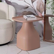 MESA DE APOIO GEA 48X48X50 CM ROSA