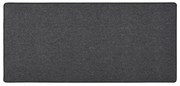 vidaXL Tapete/passadeira 80x150 cm antracite