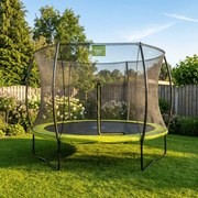 Trampolim redondo Silhouette ø244 cm - verde