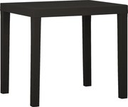 vidaXL Mesa de jardim 79x65x72 cm plástico antracite