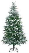 Arvore Natal 150cm Verde e Neve - Simplesmente Vanessa