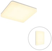 Candeeiro de teto quadrado moderno com LED - Plater Moderno