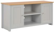 vidaXL Móvel de TV 120x39x58 cm cinzento