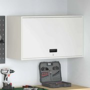 vidaXL Armário de parede para garage Branco 90 x 40 x 53 cm