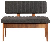 Banco Vina – Noz e Antracite – 110x85x40 cm