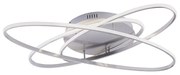 Candeeiro de teto em aço com LED regulável - Galax Design