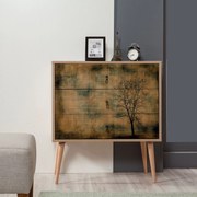 Cómoda Trio – Carvalho Sonoma – 80x90x40 cm