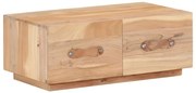vidaXL Mesa de centro 90x50x35 cm madeira recuperada maciça